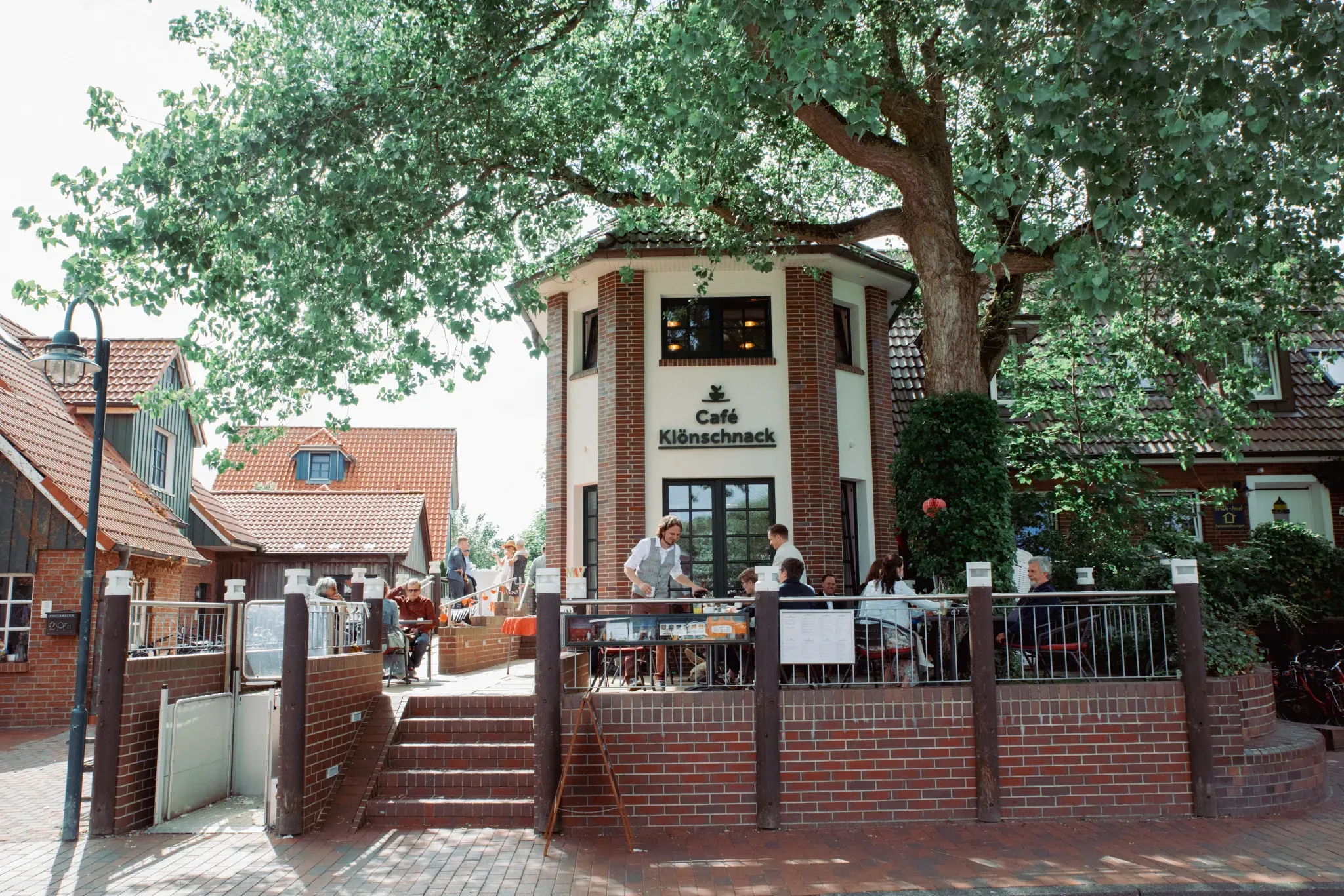 Aussenansicht Café Klönschnack Wangerooge